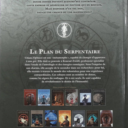 Zodiaque Tome 13 – Le Plan du Serpentaire – Corbeyran, Le Roux – BD fantastique et ésotérique - Livre BD
