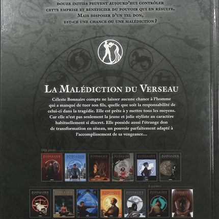Zodiaque Tome 11 – La Malédiction du Verseau – Corbeyran, Gajic – BD fantastique et ésotérique - Livre BD