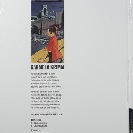 Karmela Krimm Tome 2 – Neige écarlate – Trondheim, Franck Biancarelli – BD polar et enquête - Livre BD