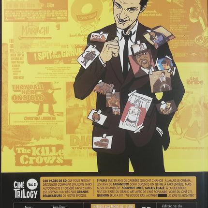 Quentin par Tarantino – Amazing Ameziane – BD biographique, cinéma, Quentin Tarantino, films cultes et Hollywood - Livre BD