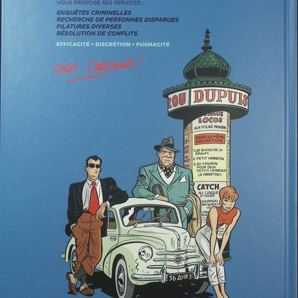 Atom Agency Tome 2 – Petit hanneton – Yann et Schwartz – BD policière rétro - Livre BD