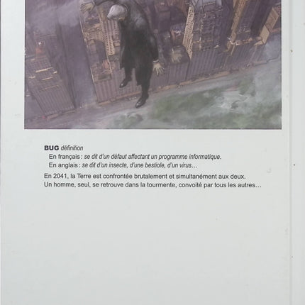 Bug Tome 1 – Enki Bilal | BD de science-fiction dystopique, monde numérique en crise, disparition des données et thriller d’anticipation - Livre BD