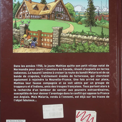 Les Mémoires de Mathias Tome 1 – Le Tambour magique – Marcel Uderzo, Moloch et Didier Ray – Bande dessinée d'aventure historique, récit fantastique et mystères - Livre BD
