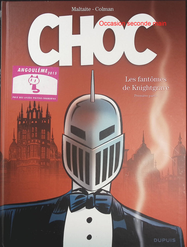 Choc Tome 1 – Les fantômes de Knightgrave Première partie – Stéphan Colman et Éric Maltaite, BD policière et thriller mystérieux - Livre BD