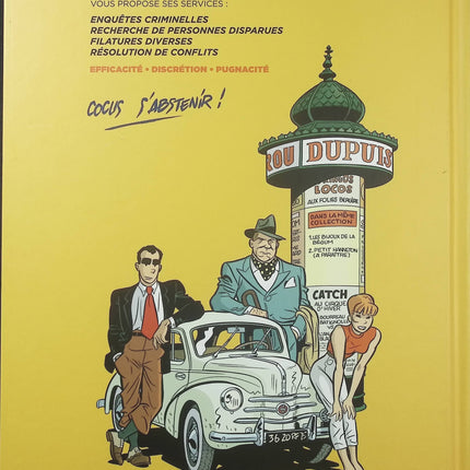 Atom Agency Tome 1 – Les Bijoux de la Bégum – Yann et Schwartz – BD policière - Livre BD
