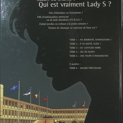 Lady S Tome 5 – Une taupe à Washington – Jean Van Hamme et Philippe Aymond | BD d’espionnage, agents secrets et complot politique - Livre BD