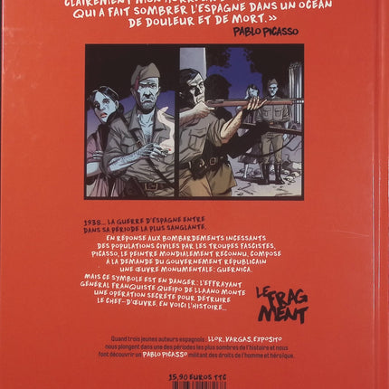 Le Fragment – Fernando Llor – Bande dessinée fantastique, mystère, suspense et quête d’identité - Livre BD