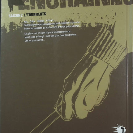 Enchaînés Saison 2 Tome 1 – Tourments – Joël Callède et Gihef – BD thriller - Livre BD