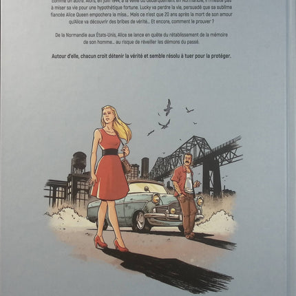 Gravé dans le sable – Michel Bussi, Jérôme Derache, Cédric Fernandez – BD thriller adapté du roman, suspense, Normandie et Seconde Guerre mondiale - Livre BD