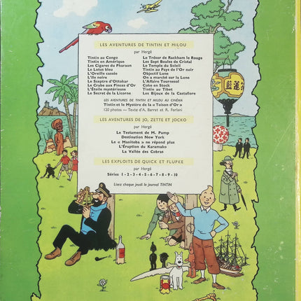 Les Aventures de Jo, Zette et Jocko Tome 4 – Le Rayon du mystère, Tome 2 : L'Éruption du Karamako – Hergé – Bande dessinée d'aventure, exploration, science-fiction et mystères - Livre BD