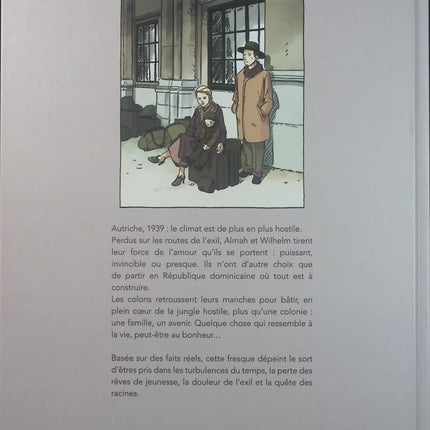 Les Déracinés – Catherine Bardon, Winoc – BD adaptation littéraire, République dominicaine, exil, famille et histoire - Livre BD