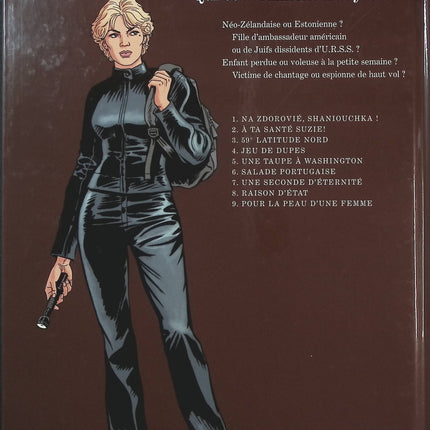Lady S Tome 9 – Pour la peau d’une femme – Jean Van Hamme et Philippe Aymond | BD d’espionnage, thriller et complots internationaux - Livre BD