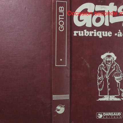 Rubrique-à-Brac Tome 1 et Tome 2 en 4 parties – Gotlib – BD humoristique culte, humour absurde, parodies et satire - Livre BD