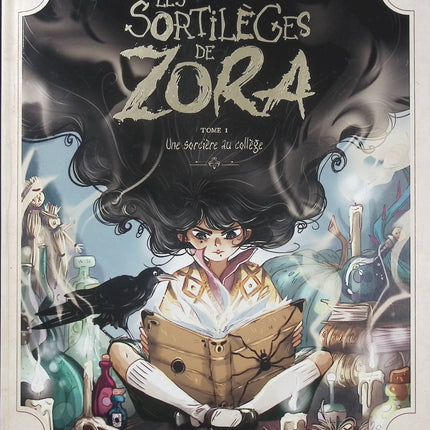 Une sorcière au collège Tome 1 – Les Sortilèges de Zora – Judith Peignen et Ariane Delrieu | BD jeunesse fantastique, magie, sorcellerie et aventures au collège - Livre BD