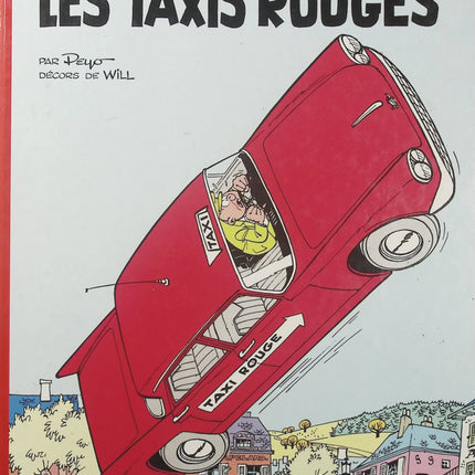 Les Taxis Rouges N° 1 – Peyo et Will – Bande dessinée jeunesse, aventures humoristiques et héros de Peyo - Livre BD
