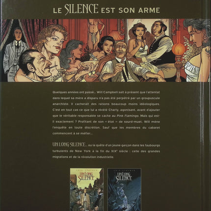 Un long silence Tome 2 – Que la fête commence ! – Éric Stalner – BD polar historique - Livre BD