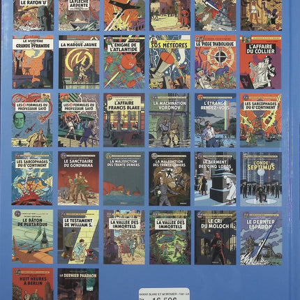Avant Blake et Mortimer Tome 2 – La Flèche ardente – Van Hamme, Cailleaux et Schréder – BD d’aventure - Livre BD