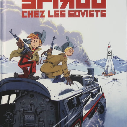 Le Spirou de – Spirou chez les Soviets – Fred Neidhardt, Tarrin – BD Spirou, aventure, humour - Livre BD