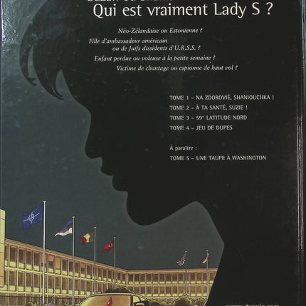 Lady S Tome 3 – 59° Latitude Nord – Jean Van Hamme et Philippe Aymond | BD d’espionnage, thriller international et aventures secrètes - Livre BD