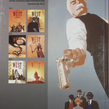 W.E.S.T. Tome 2 – Century Club – Fabien Nury, Xavier Dorison, Christian Rossi – BD western, enquête et fantastique - Livre BD