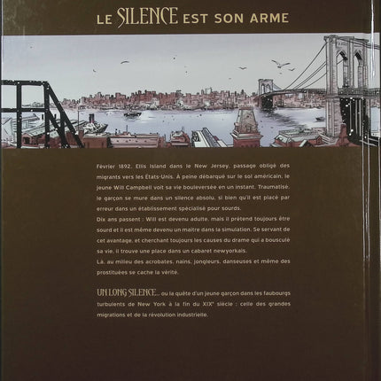 Un long silence Tome 1 – Le Pink Flamingo – Éric Stalner – BD historique et polar - Livre BD
