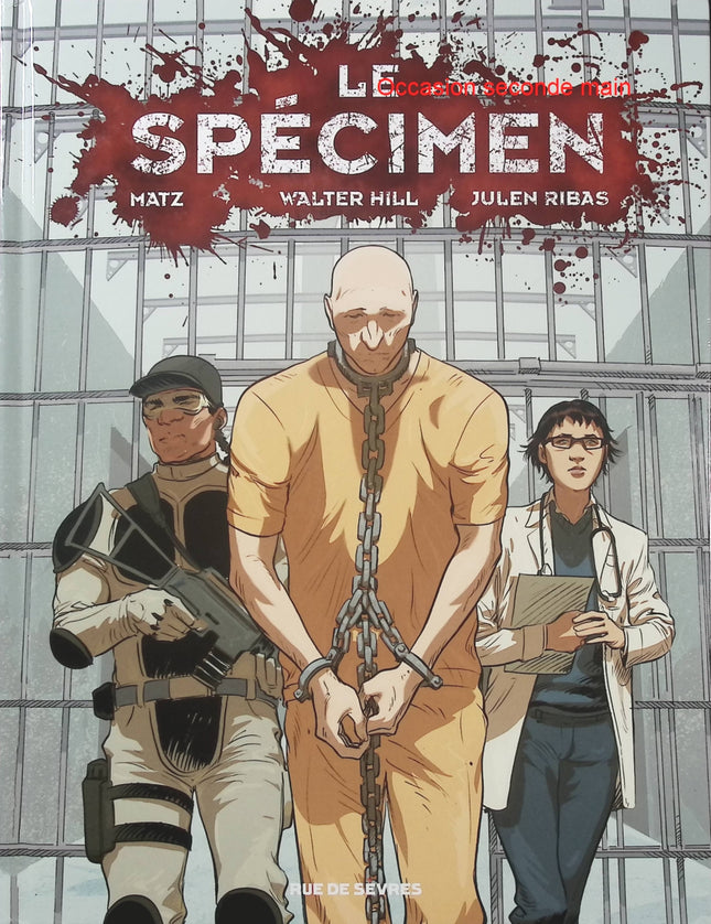 Le Specimen – Matz | Bande dessinée thriller psychologique, suspense et enquête mystérieuse - Livre BD