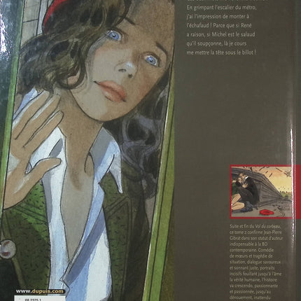 Le Vol du corbeau Tome 2 – Jean-Pierre Gibrat | BD historique, Paris sous l’Occupation et aventure - Livre BD