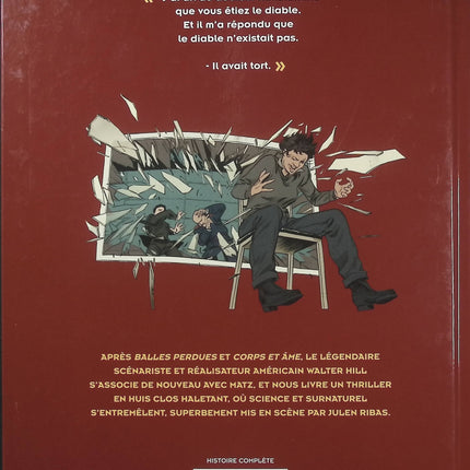 Le Specimen – Matz | Bande dessinée thriller psychologique, suspense et enquête mystérieuse - Livre BD