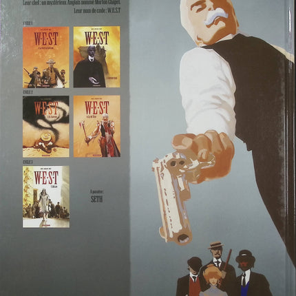 W.E.S.T. Tome 5 – Megan – Fabien Nury, Xavier Dorison et Christian Rossi – BD western, thriller et complots dans l’Amérique du XIXe siècle - Livre BD