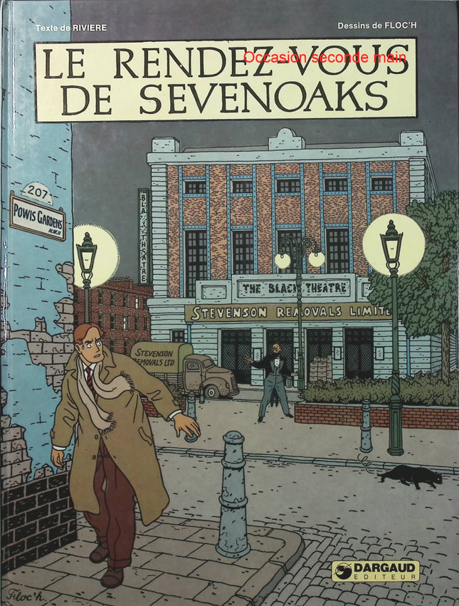 Le Rendez-vous de Sevenoaks – Rivière et Floc’h – BD policière et enquête - Livre BD