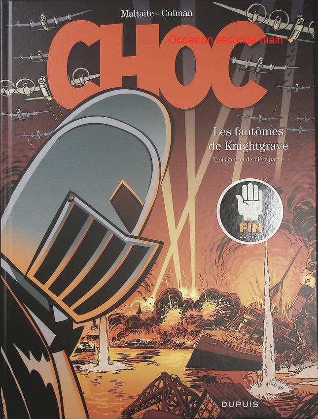 Choc Tome 3 – Les Fantômes de Knightgrave Troisième partie – Colman et Maltaite, BD thriller policier sur les origines de Monsieur Choc - Livre BD