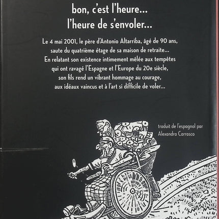 L’Art de voler – Antonio Altarriba, Kim – roman graphique historique et autobiographique sur la mémoire, la guerre et l’Espagne du XXe siècle - Livre BD