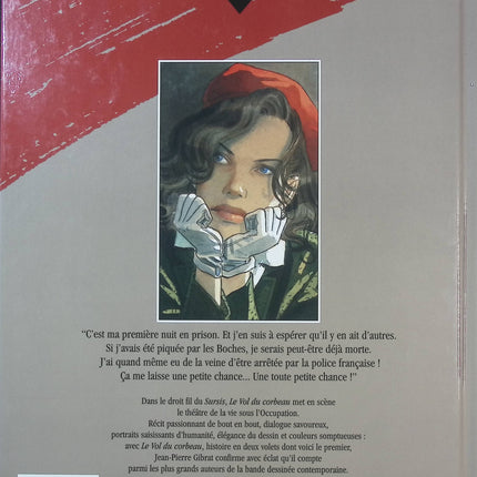 Le Vol du corbeau Tome 1 – Jean-Pierre Gibrat | Bande dessinée historique, Résistance et Seconde Guerre mondiale - Livre BD