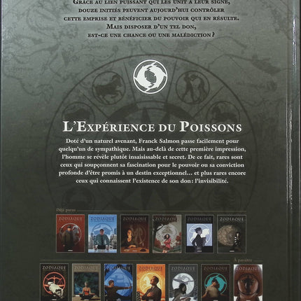 Zodiaque Tome 12 – L’Expérience du Poissons – Éric Corbeyran – BD fantastique et ésotérique - Livre BD