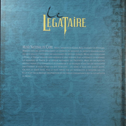 Le Légataire Tome 5 – Le Testament du Prophète – Frank Giroud – BD historique et ésotérique - Livre BD