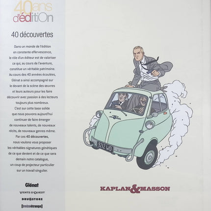 Kaplan et Masson Tome 1 – La Théorie du Chaos – Didier Convard et Jean-Christophe Thibert | BD thriller historique, enquête policière, mystères et complots - Livre BD