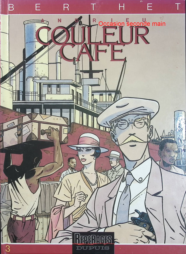 Couleur Café - BD aventure exotique de Antoine Andrieu et Philippe Berthet - Livre BD