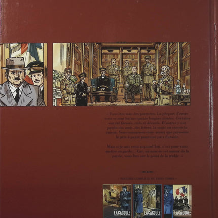 La Cagoule Tome 3 La Charge du Sanglier – Vincent Brugeas, Emmanuel Herzet, Damour – BD historique et politique - Livre BD
