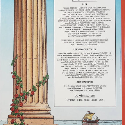 Alix Tome 16 – La Tour de Babel – Jacques Martin – BD historique, Antiquité, aventure et civilisations anciennes - Livre BD
