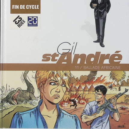 Gil Saint-André Tome 11 – Ballade africaine – Jean-Charles Kraehn – BD polar, enquête et aventure - Livre BD