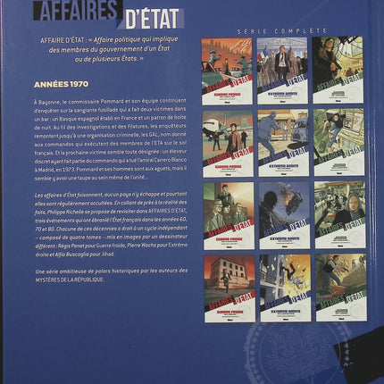 Affaires d'État – Extrême Droite Tome 4 – Philippe Richelle, Pierre Wachs – Bande dessinée thriller politique, complots, espionnage et secrets d'État - Livre BD