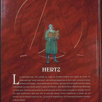Le Triangle Secret – Hertz Tome 1 – Didier Convard, Denis Falque et André Juillard – Bande dessinée ésotérique, mystères religieux et thriller historique - Livre BD