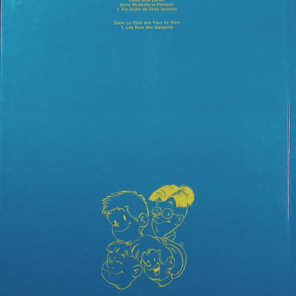 Le Club des Peur-de-Rien Tome 1 – Les Rois des galopins – Tibet – BD humour jeunesse - Livre BD