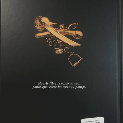 La République du Crâne – Vincent Brugeas, Ronan Toulhoat – bande dessinée historique sur les pirates, la flibuste et l’âge d’or de la piraterie - Livre BD