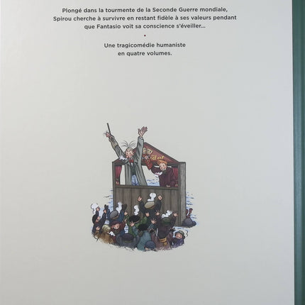 Le Spirou d’Émile Bravo Tome 3 – Spirou l’espoir malgré tout Deuxième partie – Émile Bravo – BD historique et aventure - Livre BD
