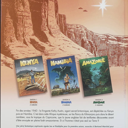 Kenya Tome 3 – Aberrations – Leo, Rodolphe – BD science-fiction, aventure et mystère en Afrique - Livre BD