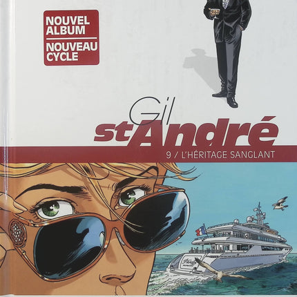 Gil Saint-André Tome 9 – L’Héritage sanglant – Jean-Charles Kraehn – BD polar, enquête et thriller - Livre BD