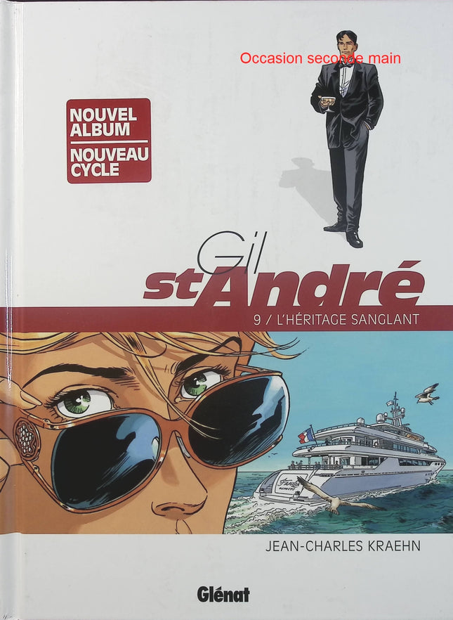 Gil Saint-André Tome 9 – L’Héritage sanglant – Jean-Charles Kraehn – BD polar, enquête et thriller - Livre BD