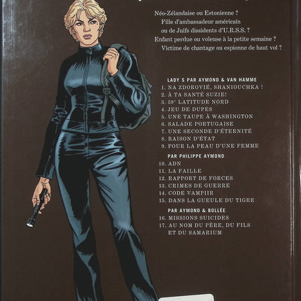 Lady S Tome 17 – Au nom du père, du fils et du Samarium – Laurent-Frédéric Bollée et Philippe Aymond | BD d’espionnage et thriller géopolitique - Livre BD