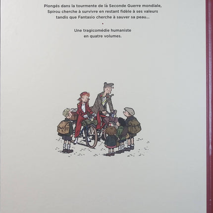 Le Spirou d’Émile Bravo Tome 1 – Spirou l’espoir malgré tout Première partie – Émile Bravo – BD aventure historique - Livre BD